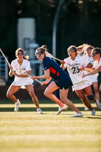 Olivia Young runs with ball