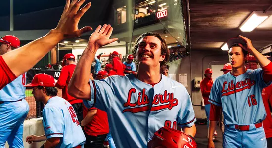 Baseball - Seth Christmas Celebration in Dugout at Jax State 3-28-25