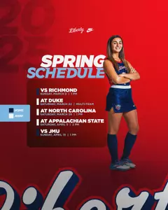 Liberty Field Hockey Spring 2025 Schedule Graphic Feb. 28, 2025 New