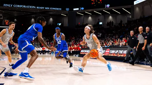 Liberty University Men’s Basketball team takes on Middle Tennessee State University, that was photographed in The Arena on 1/4/25 (Photo taken by Simon Barbre)