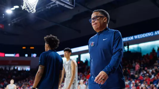 The Liberty Men’s Basketball team faces Jax State in a sold out Liberty Arena on February 27, 2025. (Photo by: Matt Reynolds)