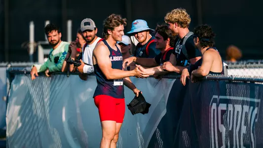 Ethan Mylin Smile, Handshake after ASUN Javelin Title