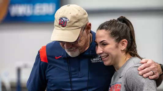 Meredith Engle Hug from Coach Bingham