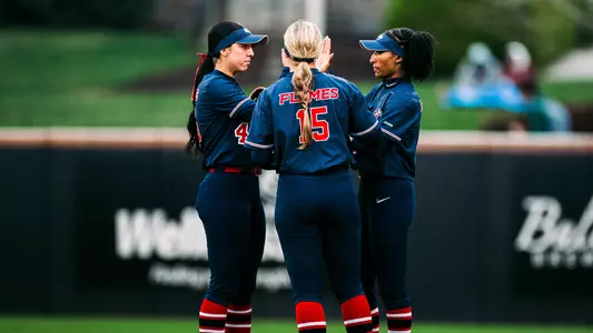 Liberty Softball Outfield at VT 2025