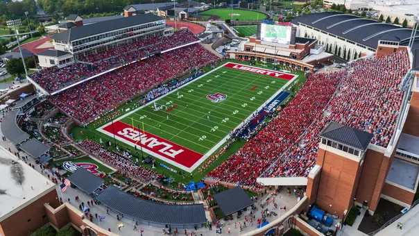 Football - Williams Stadium photo for 2025 kickoff and TV information press release