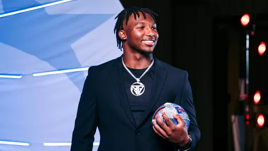 Football - Brylan Green at CUSA Football Media Day in July 2025
