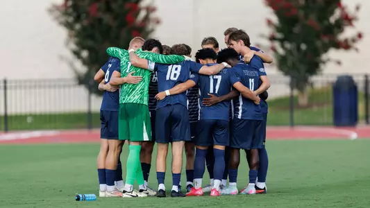 Men's Soccer - Pregame Huddle 8-24-25