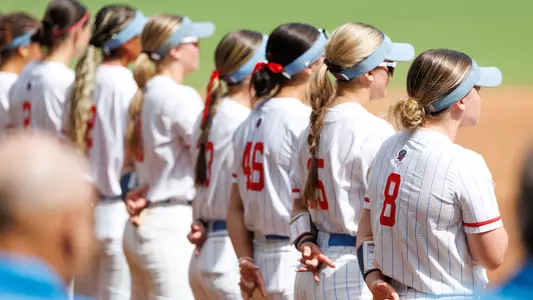 Liberty Softball faces Florida International University at Kamphius Field on May 3rd, 2025. (Photo by Ryan Anderson)