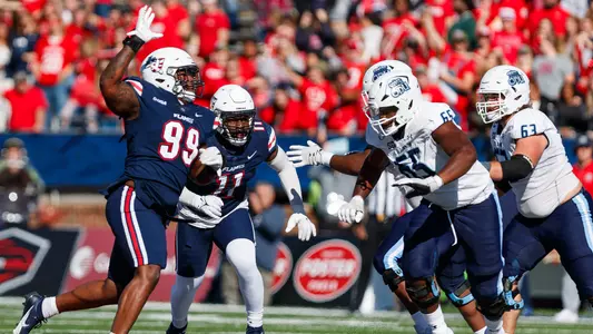 Football - Liberty Defensive Tackle Bryce Dixon vs. Old Dominion (2023)