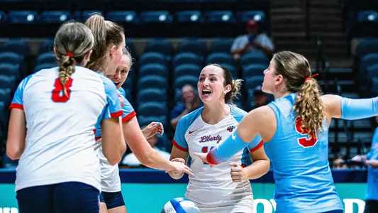 Volleyball Celebration for Coppin State Recap