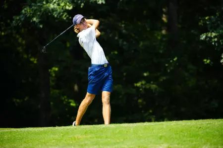 Liberty Men’s Golf at Rod Myers Invitational at Duke University on September 6
(Photo by AJ Barrett)