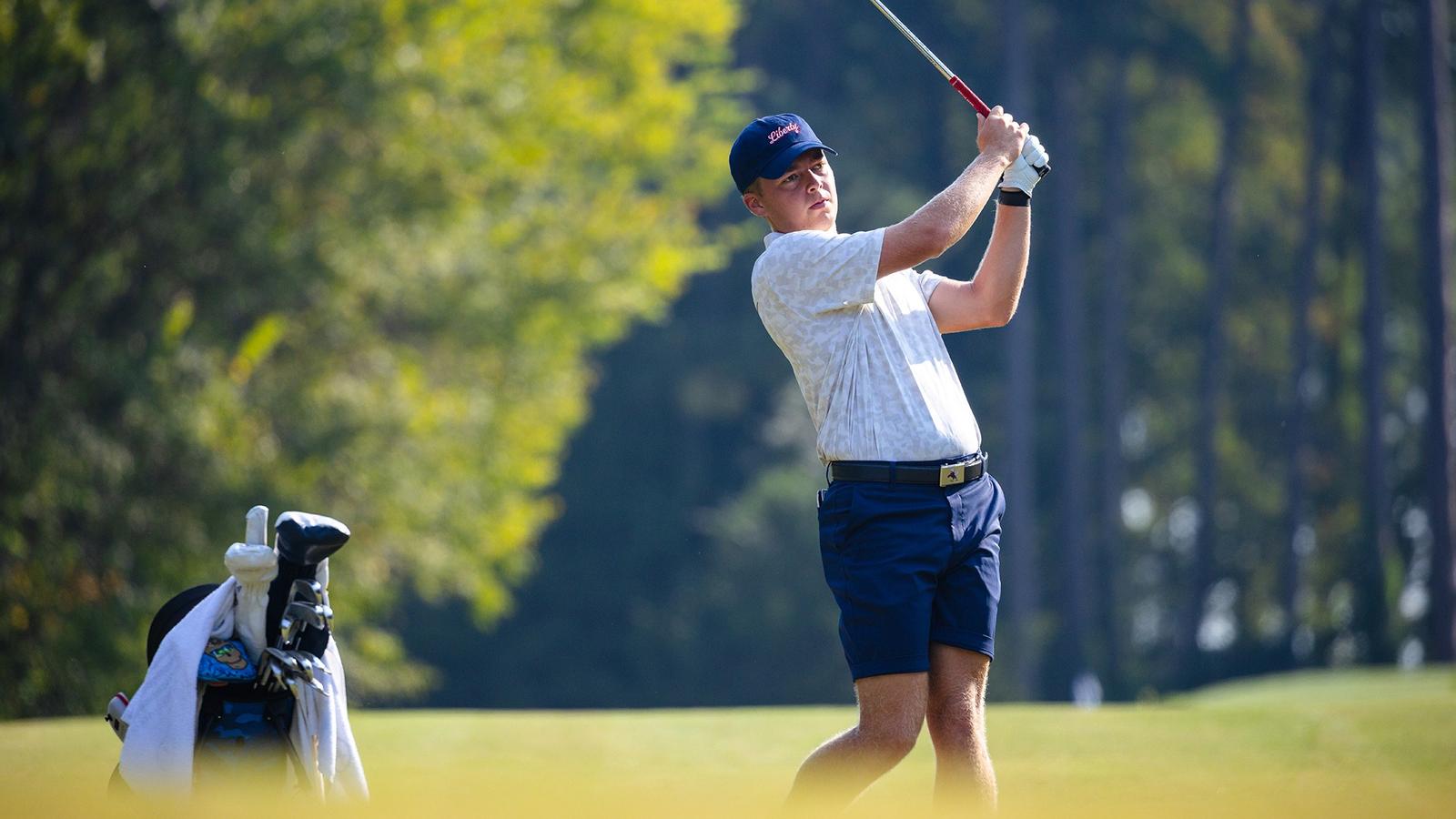 Josh Rutherford Golf Liberty Posts Season-Low 18-Hole Total on Tuesday - Liberty University