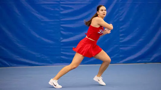 WTEN Tsulygina hits a forehand