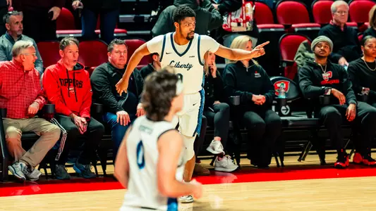 Men's Basketball Recap Photo JJ Harper at Western Kentucky Jan. 21, 2026