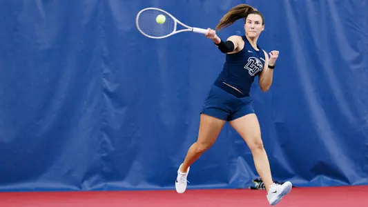 WTEN Radulova hits a forehand