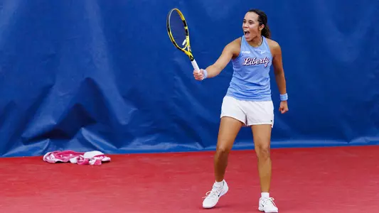 WTEN O'Neill Celebrates after a Point