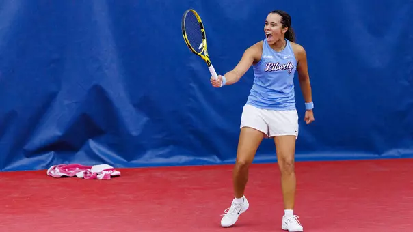 WTEN O'Neill Celebrates after a Point