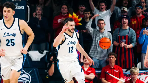 Men's Basketball Recap Photo Josh Smith vs. Delaware Jan. 24, 2026