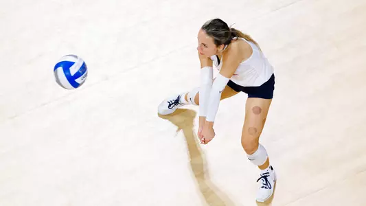 Melis Ural serve receive versus New Mexico State 2026