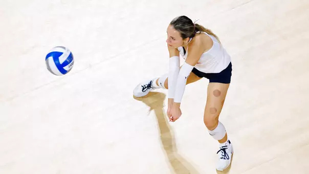 Melis Ural serve receive versus New Mexico State 2026