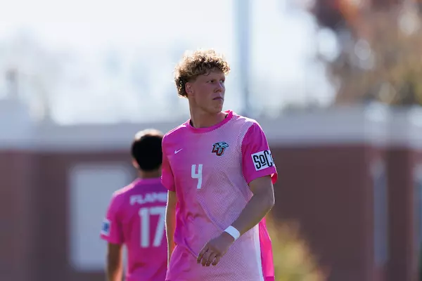 Liberty University Men’s Soccer Plays VMI at Osborne Stadium on October 30, 2026. (Photo by Ethan Smith)