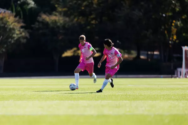 Liberty University Men’s Soccer Plays VMI at Osborne Stadium on October 30, 2026. (Photo by Ethan Smith)