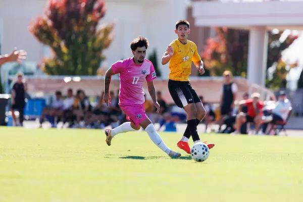 Liberty University Men’s Soccer Plays VMI at Osborne Stadium on October 30, 2026. (Photo by Ethan Smith)