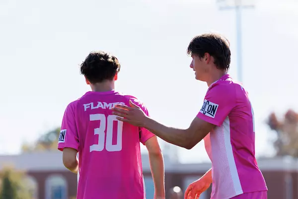 Liberty University Men’s Soccer Plays VMI at Osborne Stadium on October 30, 2026. (Photo by Ethan Smith)