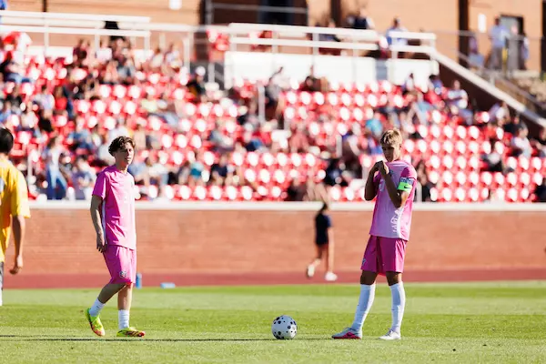 Liberty University Men’s Soccer Plays VMI at Osborne Stadium on October 30, 2026. (Photo by Ethan Smith)