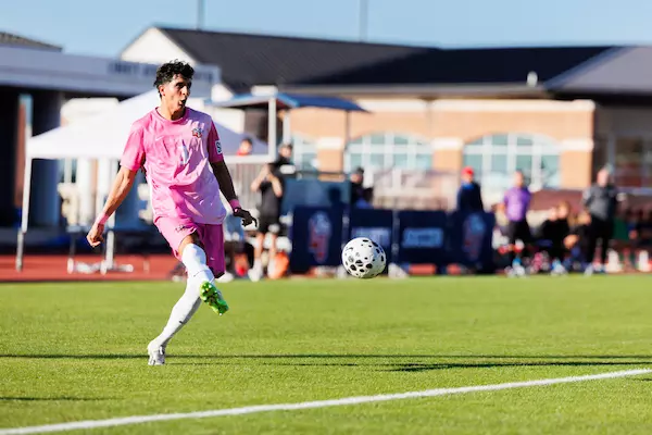 Liberty University Men’s Soccer Plays VMI at Osborne Stadium on October 30, 2026. (Photo by Ethan Smith)