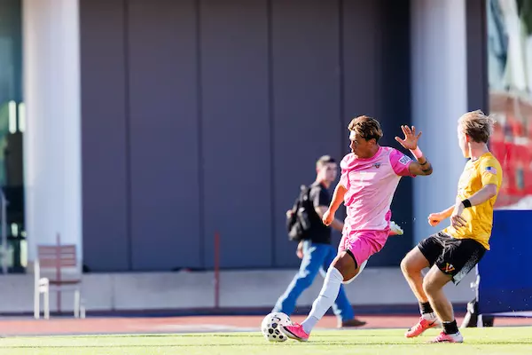 Liberty University Men’s Soccer Plays VMI at Osborne Stadium on October 30, 2026. (Photo by Ethan Smith)