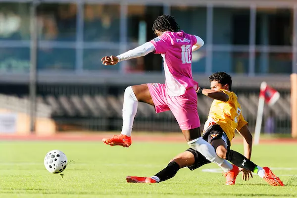 Liberty University Men’s Soccer Plays VMI at Osborne Stadium on October 30, 2026. (Photo by Ethan Smith)