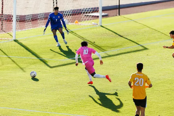Liberty University Men’s Soccer Plays VMI at Osborne Stadium on October 30, 2026. (Photo by Ethan Smith)