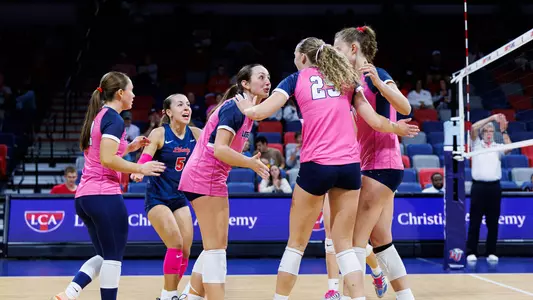 Volleyball Celebration versus New Mexico State 2026