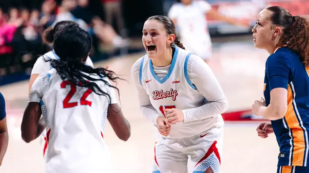 Emmy Stout Celebrates vs UTEP