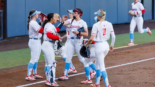 The Liberty University Softball team takes on the University of Toledo at Kamphuis Field on February 20th, 2026. (Photo by: Matt Reynolds)