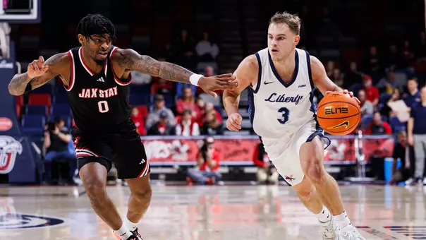 Men's Basketball Kaden Metheny Preview Photo at Jacksonville State Feb. 27, 2026