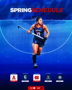 Liberty Field Hockey Spring 2026 Schedule Graphic Feb. 28, 2026