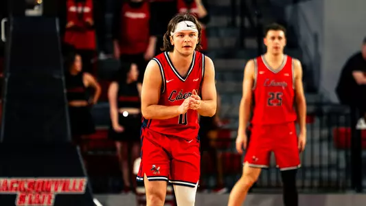 Men's Basketball Recap Photo Colin Porter at Jacksonville State Feb. 28, 2026