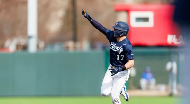 Baseball - Nick Barone Rounds Bases after HR 3-1-26