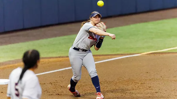 The Liberty University softball team takes on Jacksonville State University at Kamphuis Field on March 06, 2026. (Photo by: Matt Reynolds)
