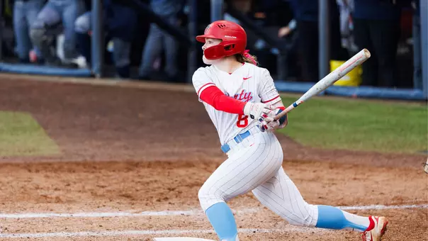 The Liberty University Softball team takes on the University of Toledo at Kamphuis Field on February 20th, 2026. (Photo by: Matt Reynolds)