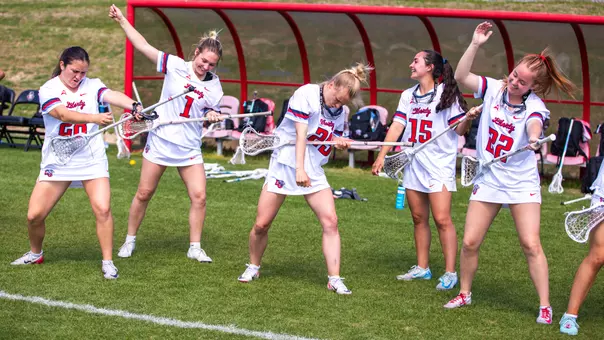 WLAX Bench Celebration