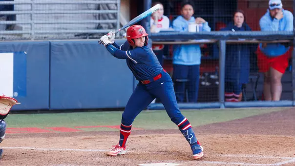 Liberty Softball takes on Radford in the first game of a doubleheader at Kamphuis Field in Liberty Softball Stadium on February 27th, 2026. (Photo by Grace Greer)