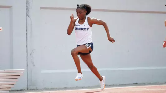 Mahogany Mobley at 2025 Dr. Jack M. Toms Alumni Invitational