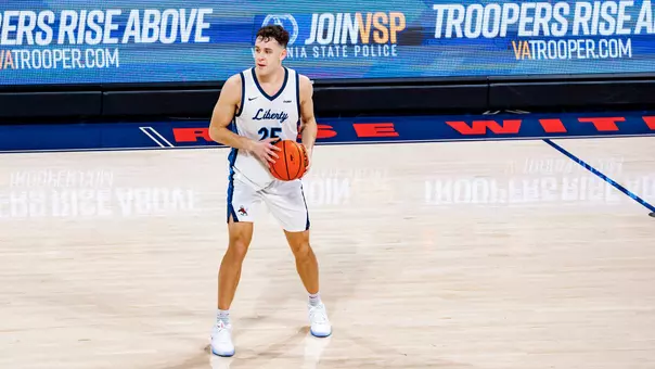 Men’s Basketball takes on Louisiana Tech in the Liberty Arena on March 5, 2026. (Photo by Ethan Smith)