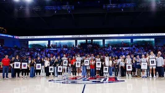 Men's Basketball Recap Photo Senior Day vs. Sam Houston March 7, 2026