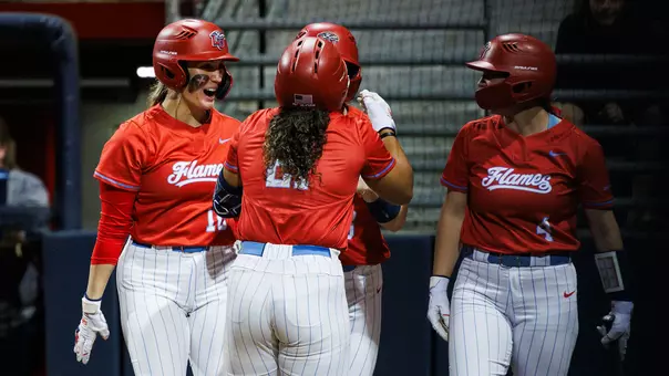 The Liberty University Softball team takes on the University of North Carolina at Kamphuis Field on March 31, 2026. (Photo by: Matt Reynolds)
