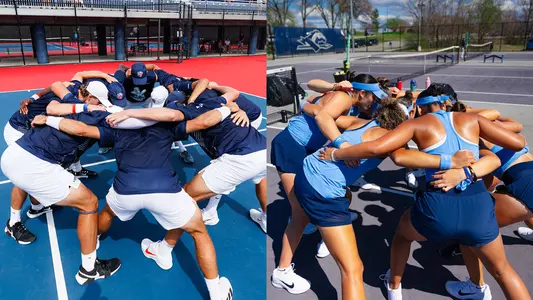 MTEN, WTEN team huddle