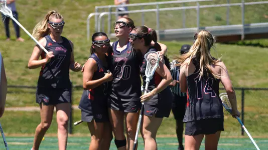 WLAX Celebrates a goal